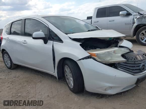 2014 Nissan Note SV z VIN 3N1CE2CP4EL423616, wystawiony jako IAAI lot #43392315 z przebiegiem Nie podano mil oraz . Historia ofert i sprzedaży dostępna na DreamBid. Obrazek 1.