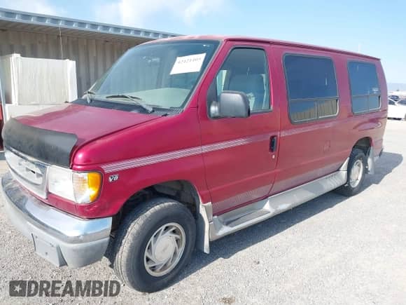 1999 Ford Econoline Cargo with VIN 1FDRE14W2XHC18025, listed as a IAAI auction lot 42421405 with 69,683 mi miles and . Bid and sale history available at DreamBid. Image 2.