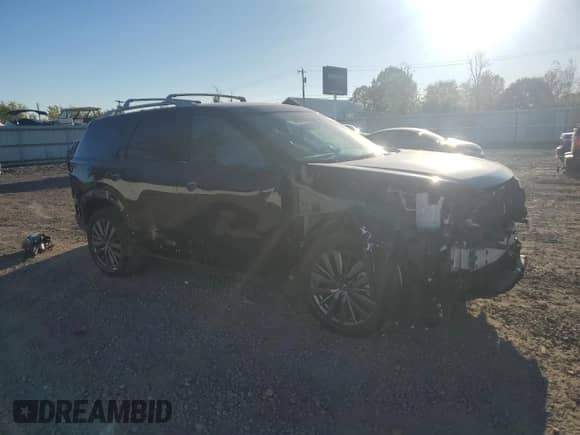 2025 Nissan Pathfinder SL with VIN 5N1DR3CD0SC219772, listed as a Copart auction lot 84439625 with 14,466 mi miles and Salvage title. Bid and sale history available at DreamBid. Image 4.