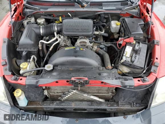 2005 Dodge Dakota ST with VIN 1D7HW22K25S178165, listed as a Copart auction lot 55739765 with 154,050 mi miles and Salvage title. Bid and sale history available at DreamBid. Image 11.
