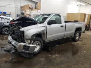 2015 GMC Sierra 1500 z VIN 1GTN2TEC2FZ275152, wystawiony jako Copart lot #45270525 z przebiegiem 97 775 mil mil oraz Szkoda całkowita • Salvage title. Historia ofert i sprzedaży dostępna na DreamBid. Obrazek 1.