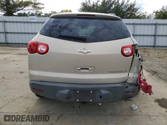 2011 Chevrolet Traverse 1LT with VIN 1GNKRGED5BJ392738, listed as a Copart auction lot 85740565 with Not provided miles and Salvage title. Bid and sale history available at DreamBid. Image 6.