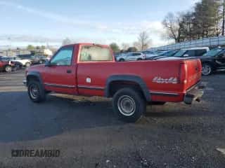 1997 Chevrolet Silverado 2500 с VIN 1GCGK24R8VZ128485, выставлен на аукционе Copart как лот 82418794 с пробегом 150 907 миль миль и Списание • Salvage title. История ставок и продаж доступна на DreamBid. Изображение 2.