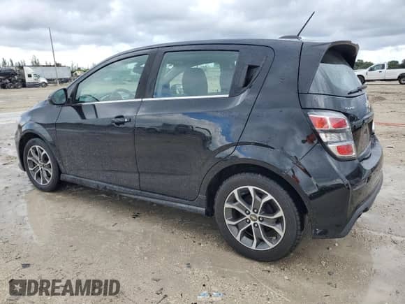 2017 Chevrolet Sonic LT with VIN 1G1JD6SG4H4174978, listed as a Copart auction lot 85640915 with 91,764 mi miles and Clean title. Bid and sale history available at DreamBid. Image 2.