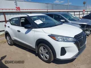 2024 Nissan Kicks S with VIN 3N1CP5BV4RL486765, listed as a IAAI auction lot 43335967 with 43,089 mi miles and . Bid and sale history available at DreamBid. Image 1.