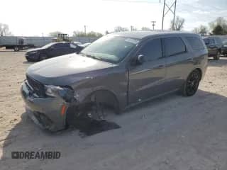 2022 Dodge Durango SXT with VIN 1C4RDHAG5NC173377, listed as a Copart auction lot 50624795 with 60,282 mi miles and Salvage title. Bid and sale history available at DreamBid. Image 1.