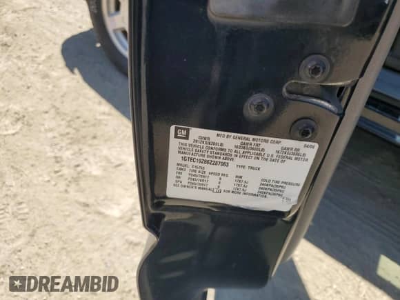 2006 GMC Sierra 1500 SLE1 с VIN 1GTEC19Z86Z287063, выставлен на аукционе Copart как лот 71737645 с пробегом Не указан миль и Списание • Salvage title. История ставок и продаж доступна на DreamBid. Изображение 12.
