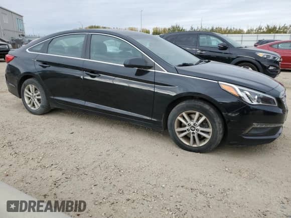 2017 Hyundai Sonata SE with VIN 5NPE24AF5HH524382, listed as a Copart auction lot 83953355 with 229,921 mi miles and Clean title. Bid and sale history available at DreamBid. Image 4.