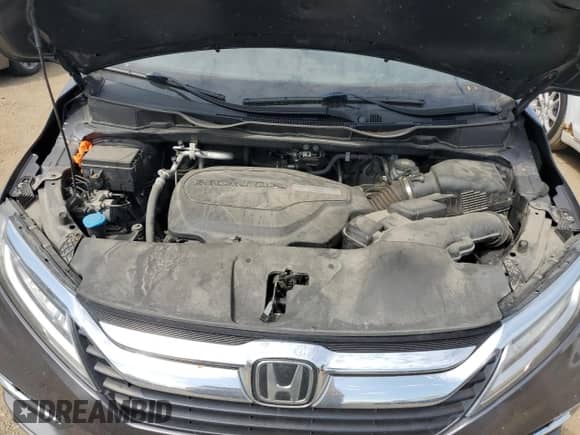 2018 Honda Odyssey Elite with VIN 5FNRL6H9XJB021929, listed as a Copart auction lot 80093155 with 180,582 mi miles and Salvage title. Bid and sale history available at DreamBid. Image 12.