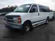 2000 Chevrolet Express with VIN 1GAGG25R7Y1190813, listed as a IAAI auction lot 43322321 with 134,568 mi miles and . Bid and sale history available at DreamBid. Image 2.