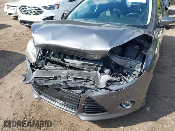 2014 Ford Focus Titanium z VIN 1FADP3N29EL438598, wystawiony jako IAAI lot #43374118 z przebiegiem 110 255 mil mil oraz . Historia ofert i sprzedaży dostępna na DreamBid. Obrazek 6.