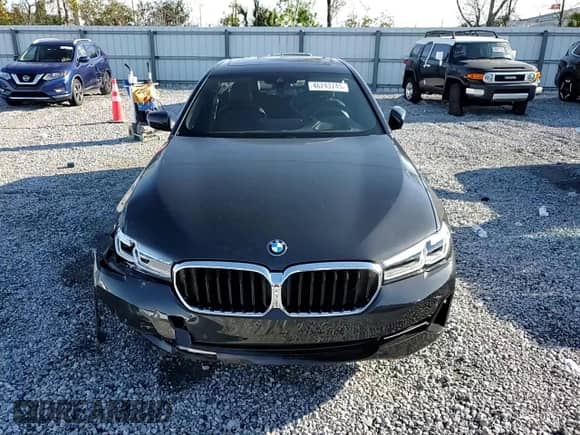 2023 BMW 5 Series 530i with VIN WBA53BH0XPWX98900, listed as a Copart auction lot 46243745 with 29,492 mi miles and Salvage title. Bid and sale history available at DreamBid. Image 11.