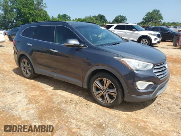 2013 Hyundai Santa Fe Limited with VIN KM8SR4HF6DU005454, listed as a Copart auction lot 59998175 with 138,360 mi miles and Clean title. Bid and sale history available at DreamBid. Image 4.