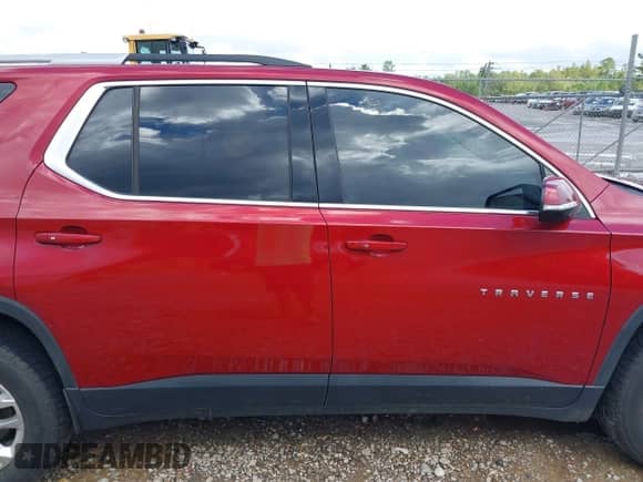 2018 Chevrolet Traverse LT Cloth with VIN 1GNERGKW3JJ272860, listed as a IAAI auction lot 43378353 with 214,786 mi miles and . Bid and sale history available at DreamBid. Image 14.