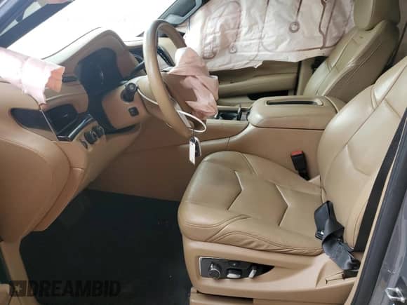 2018 Cadillac Escalade ESV Platinum with VIN 1GYS4KKJ3JR173520, listed as a Copart auction lot 64992735 with Not provided miles and Salvage title. Bid and sale history available at DreamBid. Image 7.