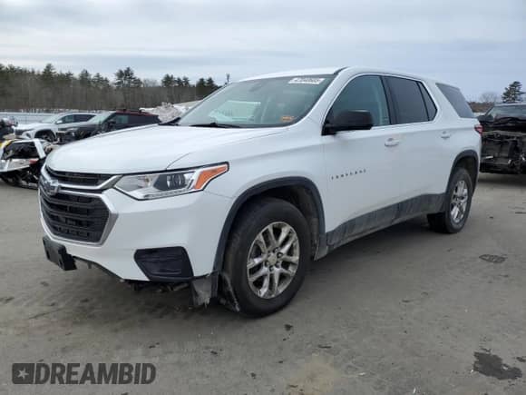 2020 Chevrolet Traverse LS с VIN 1GNEVLKW3LJ178338, выставлен на аукционе Copart как лот 47040605 с пробегом 67 589 миль миль и Списание • Salvage title. История ставок и продаж доступна на DreamBid. Изображение 1.