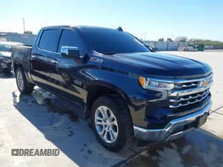 2024 Chevrolet Silverado 1500 LTZ with VIN 2GCUDGED0R1129626, listed as a IAAI auction lot 41243975 with 7,971 mi miles and . Bid and sale history available at DreamBid. Image 1.