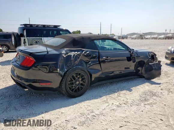 2018 Ford Mustang EcoBoost Premium with VIN 1FATP8UH2J5137975, listed as a Copart auction lot 71727855 with 85,888 mi miles and Salvage title. Bid and sale history available at DreamBid. Image 3.