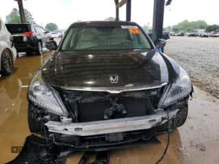 2016 Hyundai Equus Signature with VIN KMHGH4JH8GU101059, listed as a Copart auction lot 53565565 with 38,832 mi miles and Salvage title. Bid and sale history available at DreamBid. Image 5.