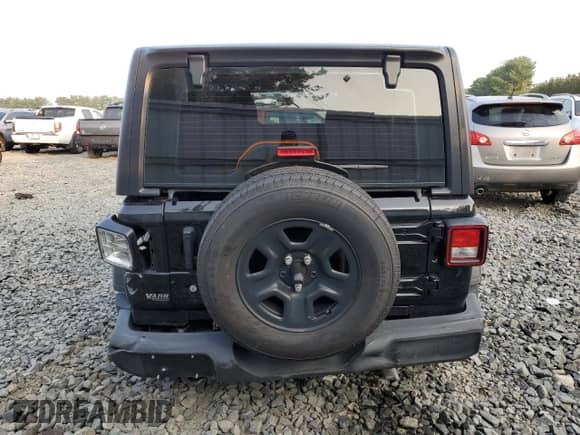 2022 Jeep Wrangler Unlimited Sport with VIN 1C4HJXDNXNW199299, listed as a Copart auction lot 67140934 with 30,996 mi miles and Salvage title. Bid and sale history available at DreamBid. Image 6.