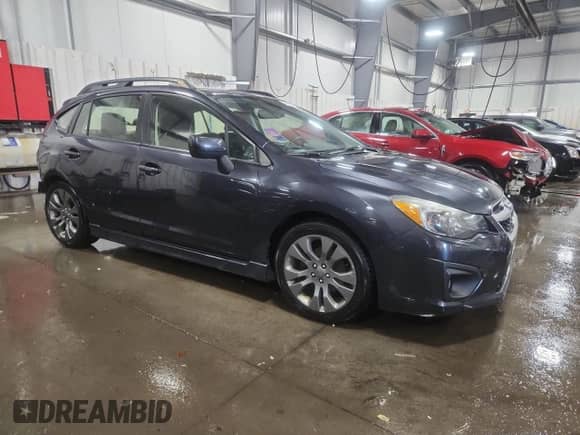 2014 Subaru Impreza Special Sports Premium z VIN JF1GPAL64E8231417, wystawiony jako Copart lot #84219335 z przebiegiem 92 320 mil mil oraz Szkoda całkowita • Salvage title. Historia ofert i sprzedaży dostępna na DreamBid. Obrazek 4.