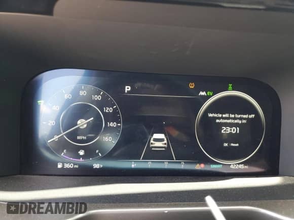 2023 Kia Sorento SX Prestige with VIN KNDRKDLG7P5153246, listed as a Copart auction lot 62017585 with 42,245 mi miles and Salvage title. Bid and sale history available at DreamBid. Image 9.