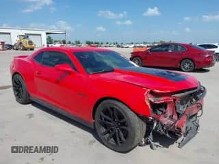 2014 Chevrolet Camaro ZL1 with VIN 2G1FL1EP6E9800921, listed as a IAAI auction lot 42583042 with 32,129 mi miles and . Bid and sale history available at DreamBid. Image 1.