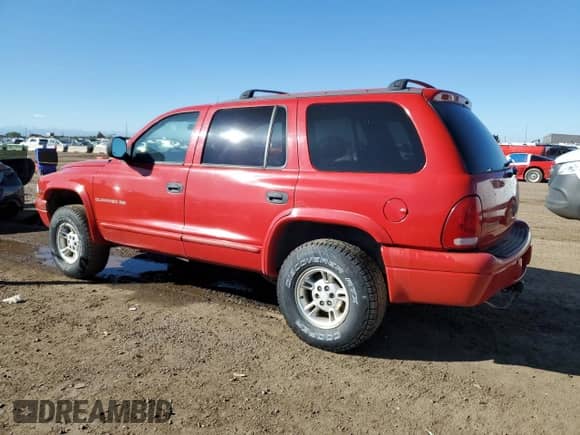 1999 Dodge Durango with VIN 1B4HS28Z6XF531817, listed as a Copart auction lot 84390975 with 227,778 mi miles and Clean title. Bid and sale history available at DreamBid. Image 2.