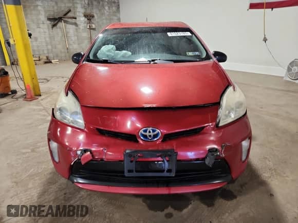 2012 Toyota Prius Three with VIN JTDKN3DUXC1547736, listed as a Copart auction lot 81023185 with Not provided miles and Salvage title. Bid and sale history available at DreamBid. Image 5.