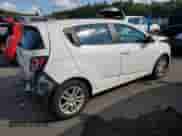 2016 Chevrolet Sonic LT with VIN 1G1JC6SG9G4155828, listed as a Copart auction lot 81158495 with 81,883 mi miles and Salvage title. Bid and sale history available at DreamBid. Image 3.