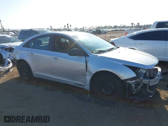 2015 Chevrolet Cruze LS with VIN 1G1PB5SH6F7164936, listed as a IAAI auction lot 43354168 with 77,345 mi miles and . Bid and sale history available at DreamBid. Image 1.