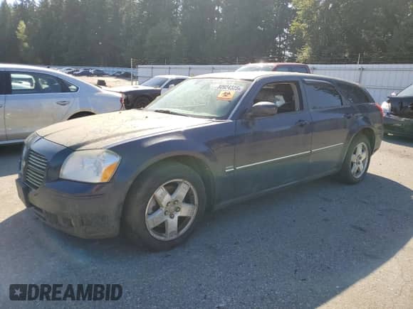 2005 Dodge Magnum with VIN 2D8GZ58235H551146, listed as a Copart auction lot 80924325 with 203,403 mi miles and Clean title. Bid and sale history available at DreamBid. Image 1.