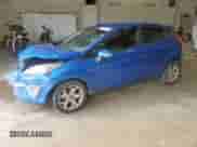 2011 Ford Fiesta SES with VIN 3FADP4FJ7BM129640, listed as a Copart auction lot 64300315 with 69,431 mi miles and Salvage title. Bid and sale history available at DreamBid. Image 1.