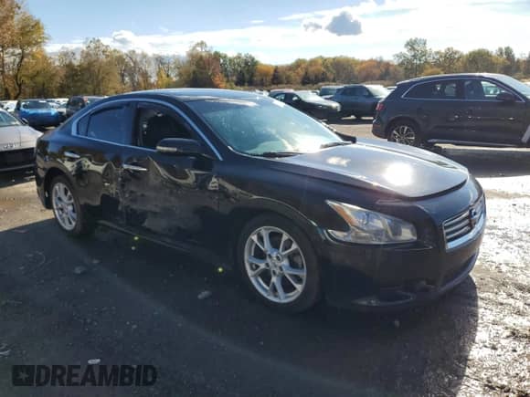 2014 Nissan Maxima SV z VIN 1N4AA5AP8EC485364, wystawiony jako Copart lot #81965315 z przebiegiem 178 931 mil mil oraz Szkoda całkowita • Salvage title. Historia ofert i sprzedaży dostępna na DreamBid. Obrazek 4.