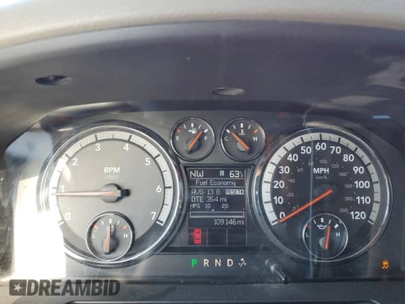 2012 Ram 1500 Big Horn z VIN 1C6RD7LT0CS274468, wystawiony jako Copart lot #85886125 z przebiegiem 109 146 mil mil oraz Szkoda całkowita • Salvage title. Historia ofert i sprzedaży dostępna na DreamBid. Obrazek 9.