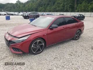 2023 Hyundai Elantra N Line z VIN KMHLR4AF1PU625406, wystawiony jako Copart lot #67071315 z przebiegiem 48 234 mil mil oraz Szkoda całkowita • Salvage title. Historia ofert i sprzedaży dostępna na DreamBid. Obrazek 1.