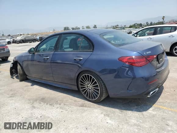 2024 Mercedes-Benz C 300 с VIN W1KAF4HB1RR217958, выставлен на аукционе Copart как лот 64455575 с пробегом 7 095 миль миль и Списание • Salvage title. История ставок и продаж доступна на DreamBid. Изображение 2.