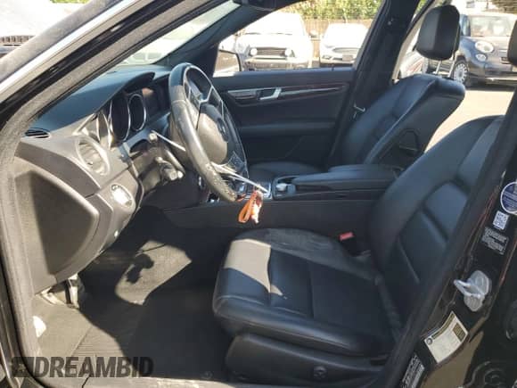 2012 Mercedes-Benz C 250 Sport with VIN WDDGF4HB5CR216782, listed as a Copart auction lot 67094185 with 99,929 mi miles and Salvage title. Bid and sale history available at DreamBid. Image 7.