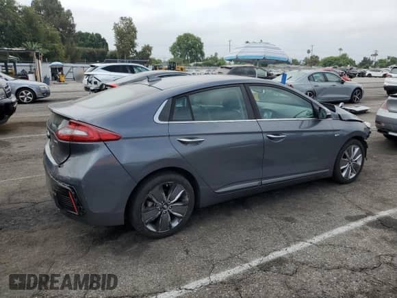 2017 Hyundai Ioniq Limited с VIN KMHC05LC4HU048133, выставлен на аукционе Copart как лот 69243175 с пробегом Не указан миль и Списание • Salvage title. История ставок и продаж доступна на DreamBid. Изображение 3.