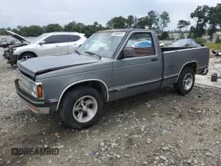 1991 Chevrolet S-10 with VIN 1GCCS14Z6M8298129, listed as a Copart auction lot 83938535 with 195,943 mi miles and Salvage title. Bid and sale history available at DreamBid. Image 1.