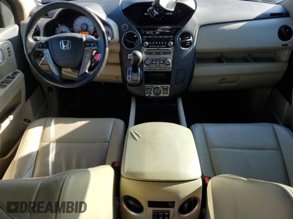 2012 Honda Pilot Touring with VIN 5FNYF3H94CB021266, listed as a Copart auction lot 80981085 with 99,125 mi miles and Salvage title. Bid and sale history available at DreamBid. Image 8.