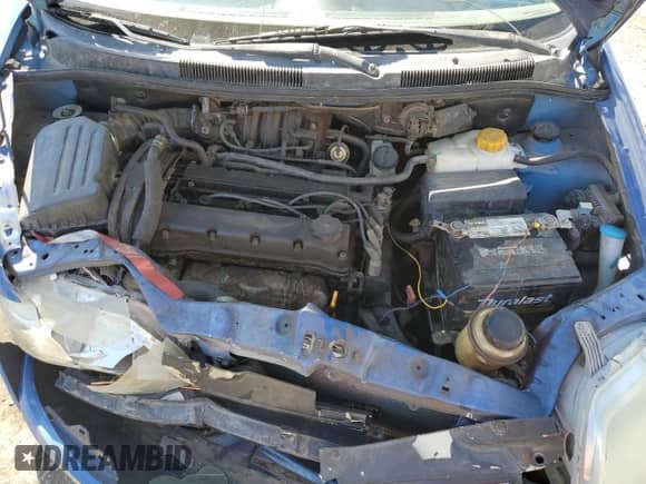 2005 Chevrolet Aveo LS z VIN KL1TD626X5B496871, wystawiony jako Copart lot #75909374 z przebiegiem 147 662 mil mil oraz Szkoda całkowita • Salvage title. Historia ofert i sprzedaży dostępna na DreamBid. Obrazek 11.