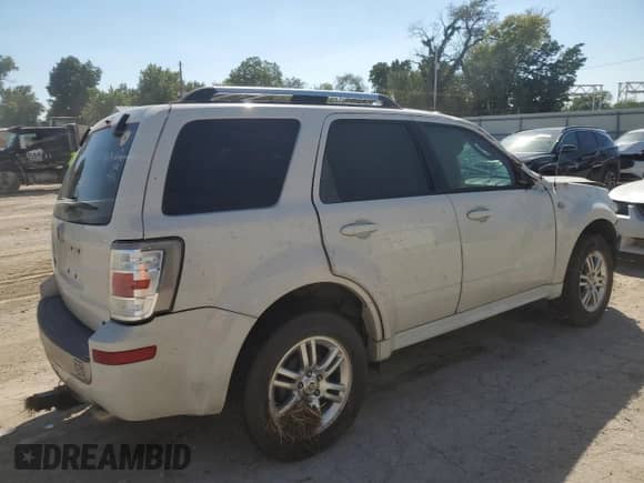 2009 Mercury Mariner Premier with VIN 4M2CU87799KJ04016, listed as a Copart auction lot 84371425 with Not provided miles and Salvage title. Bid and sale history available at DreamBid. Image 3.