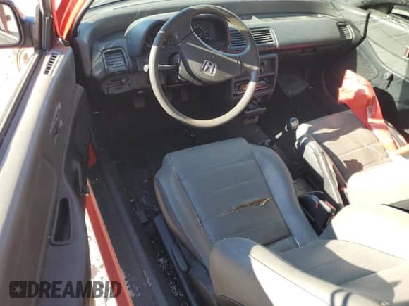 1990 Honda Civic with VIN 2HGED6344LH564439, listed as a Copart auction lot 77142714 with 157,214 mi miles and Salvage title. Bid and sale history available at DreamBid. Image 8.