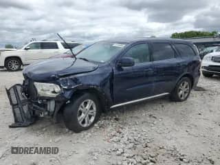 2013 Dodge Durango SXT with VIN 1C4RDJAG1DC662932, listed as a Copart auction lot 57784465 with 189,398 mi miles and Clean title. Bid and sale history available at DreamBid. Image 1.