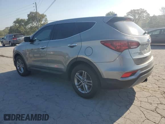2017 Hyundai Santa Fe 2.4L z VIN 5XYZTDLB1HG442312, wystawiony jako Copart lot #80399965 z przebiegiem 176 503 mil mil oraz Szkoda całkowita • Salvage title. Historia ofert i sprzedaży dostępna na DreamBid. Obrazek 2.