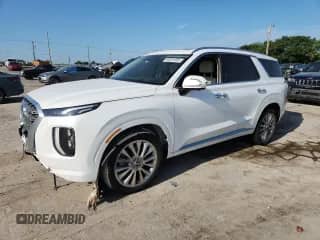 2020 Hyundai Palisade Limited с VIN KM8R54HE6LU155550, выставлен на аукционе Copart как лот 64201095 с пробегом 49 495 миль миль и Списание • Salvage title. История ставок и продаж доступна на DreamBid. Изображение 1.