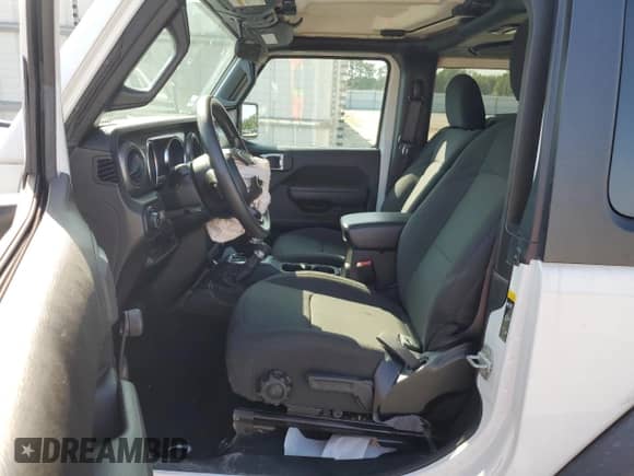 2022 Jeep Wrangler Willys с VIN 1C4GJXAG1NW145231, выставлен на аукционе Copart как лот 65311614 с пробегом Не указан миль и Списание • Salvage title. История ставок и продаж доступна на DreamBid. Изображение 7.