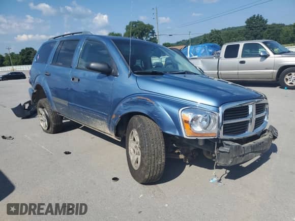 2005 Dodge Durango SLT z VIN 1D4HD48N25F583516, wystawiony jako Copart lot #66357785 z przebiegiem 199 936 mil mil oraz Czysty tytuł • Clean title. Historia ofert i sprzedaży dostępna na DreamBid. Obrazek 4.