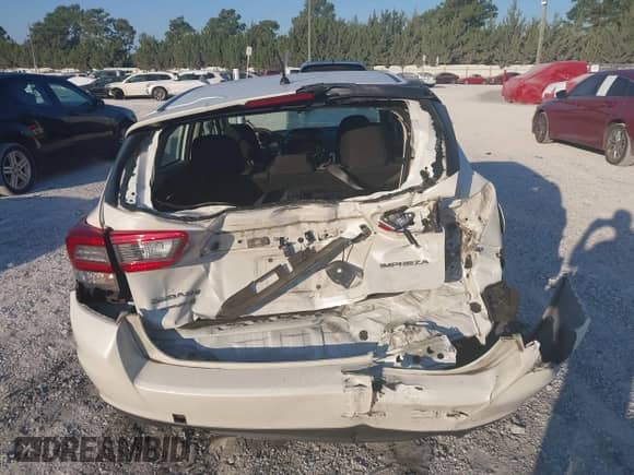 2022 Subaru Impreza with VIN 4S3GTAB66N3726027, listed as a IAAI auction lot 43079324 with 61,345 mi miles and . Bid and sale history available at DreamBid. Image 16.